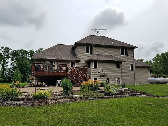 Back yard patio and deck