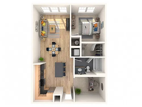 Floor plan A1 Den C Bernoulli