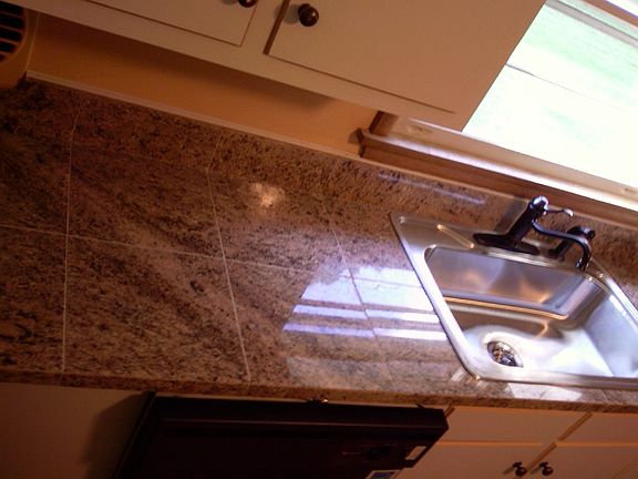 Granite countertop