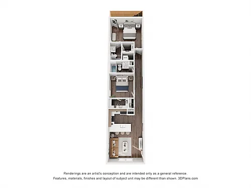 Floor plan Cimarron A