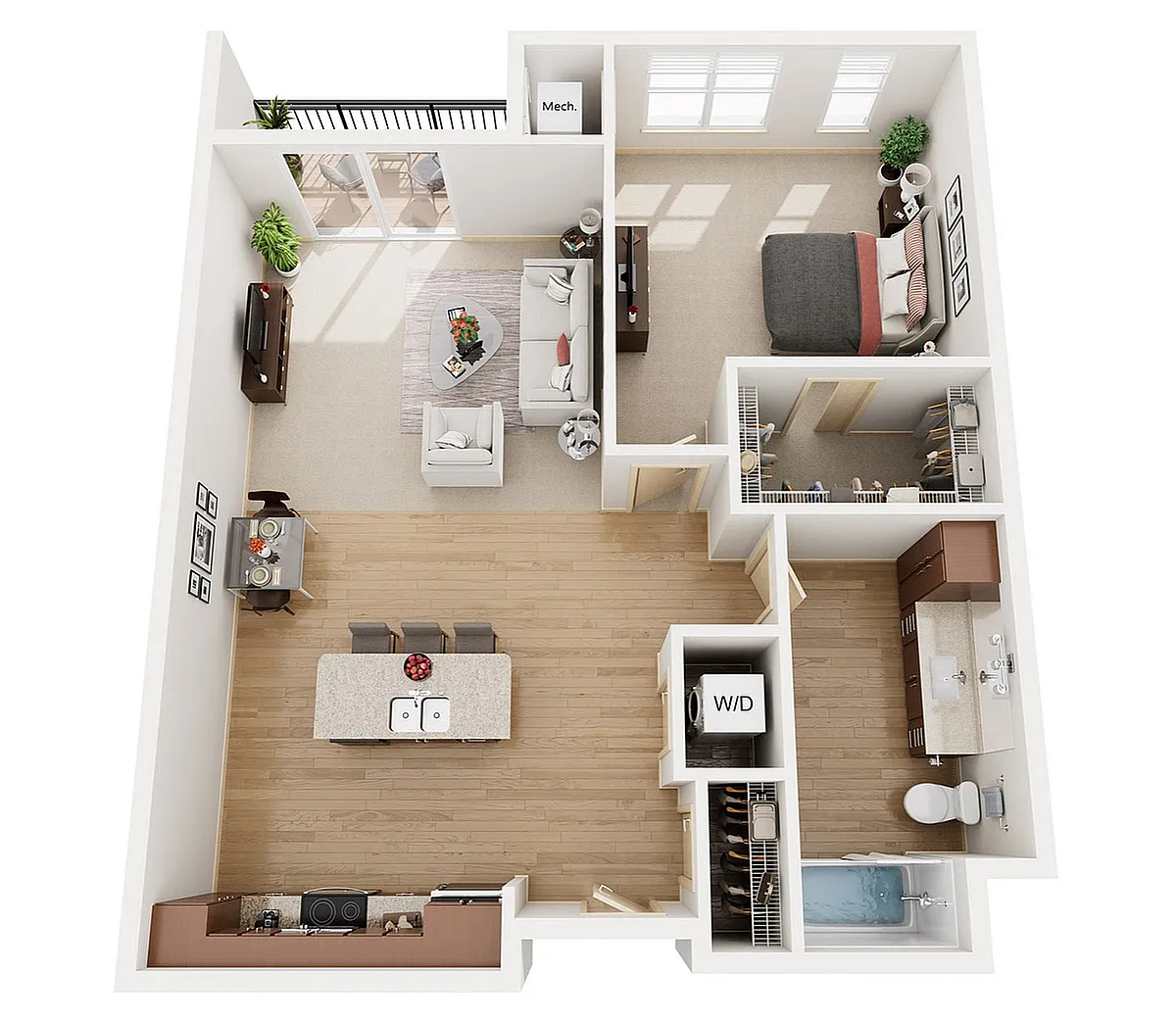 Floor plan B2