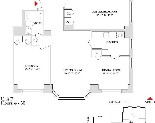 2nd image of 151-155 E 31st St #E31f
