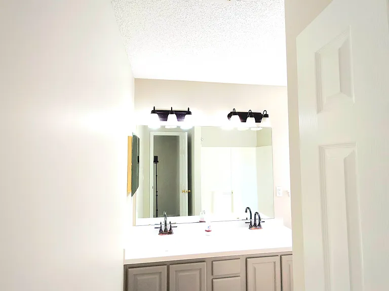 Hallway bathroom