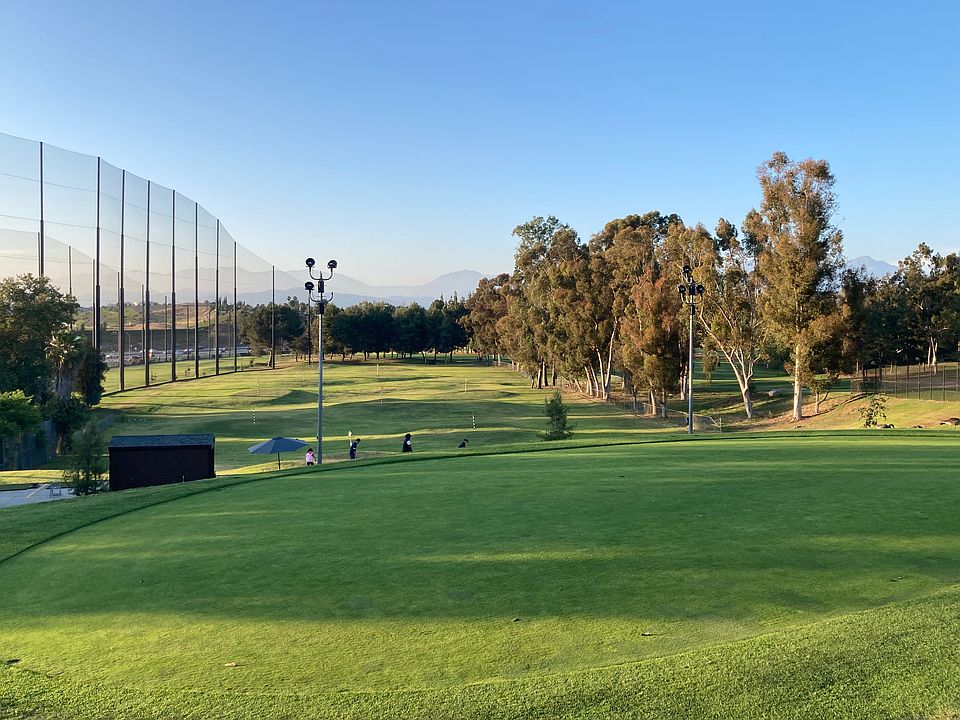 Golf course across from the complex
