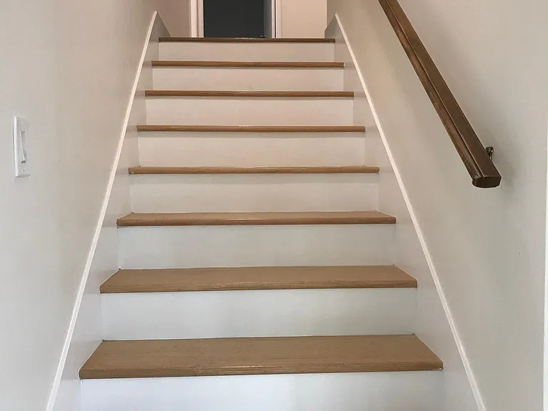 wood stairs to 3rd floor