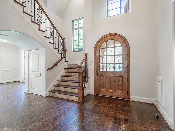 Entry and front stairs