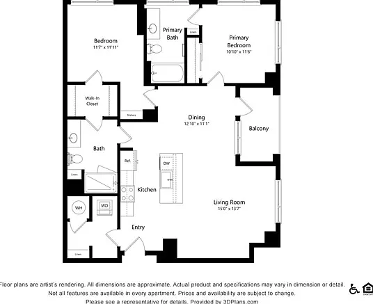 B3 | 2x2 | 1181 sq ft B3 | 2x2 | 1181 sq ft