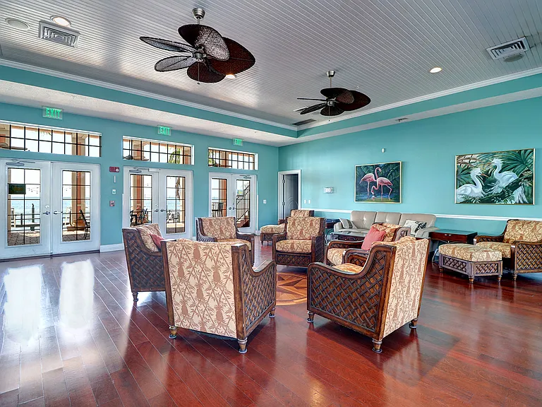 Clubhouse gathering space