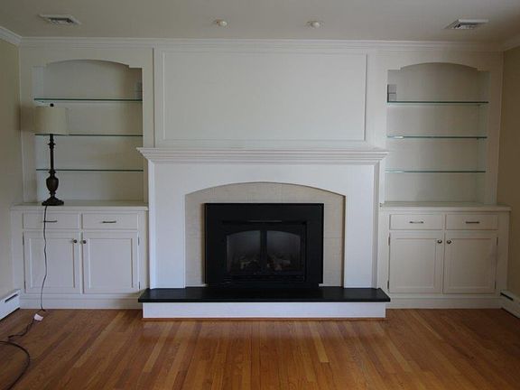 Built in bkcase - Gas Firepl
