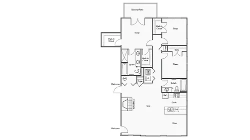 Floor plan D2