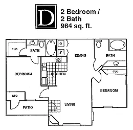 Floor plan D
