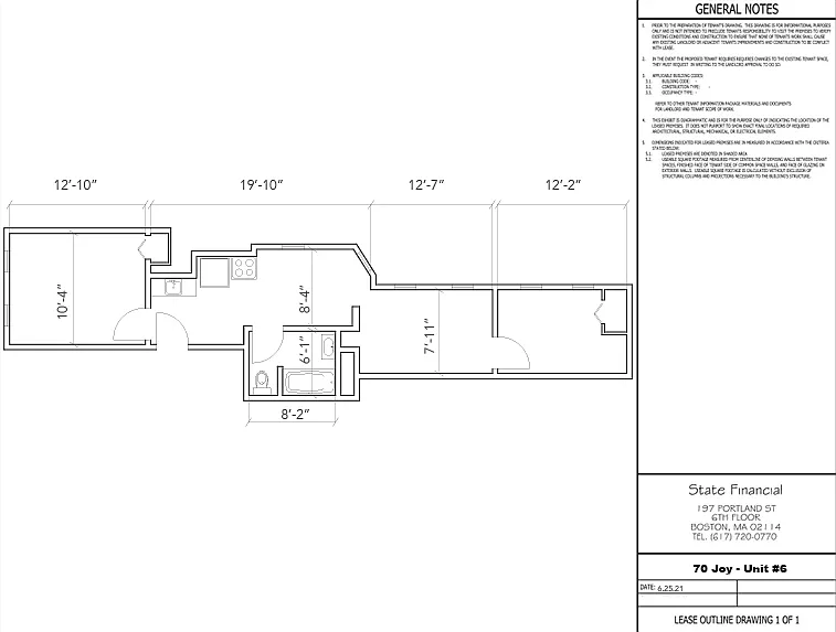 2 bed, 1.0 bath, $3,750 — Photo 1