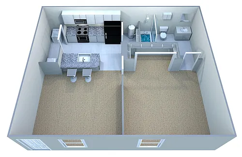 Floor plan Classic Deluxe II