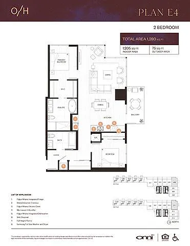 Floor plan Plan E4