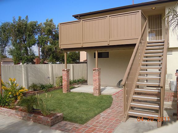 Balcony Deck outside living area