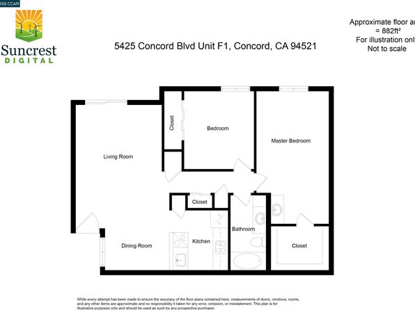 5425 Concord Blvd APT F1, Concord, CA 94521