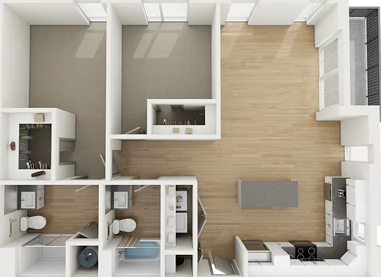 B7 Two Bedroom B7 Two Bedroom