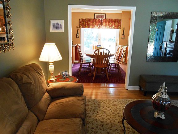 From living room into dining room