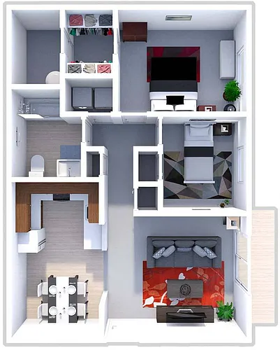 Floor plan The Spruce