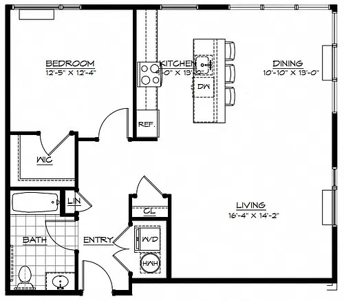 Floor plan 1C