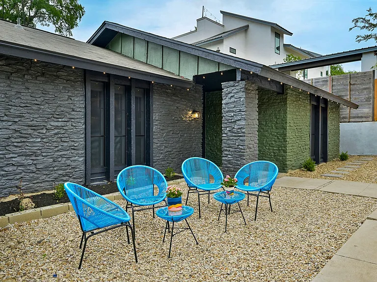 Behind your private gate awaits your private patio for your morning cup of Joe