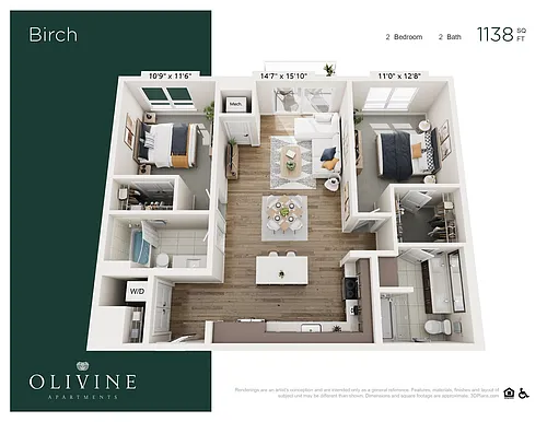 Floor plan Birch