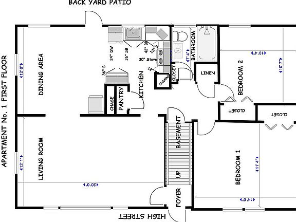 First Floor Apartment