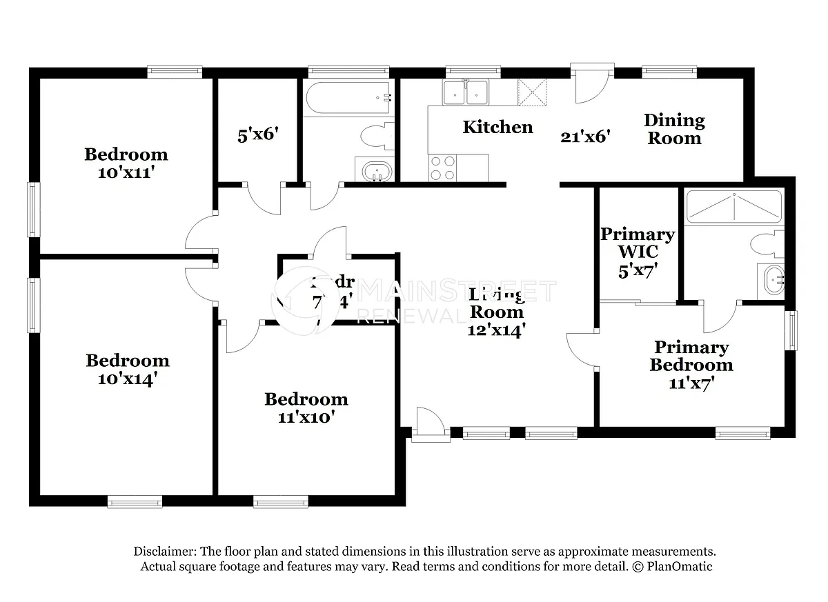 Floor Plan - 12639 Hallum St