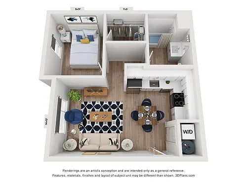 Floor plan Perry