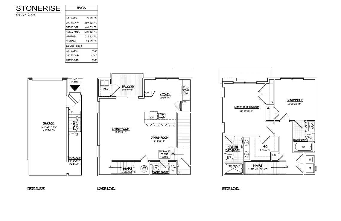 Floor plan BAYOU
