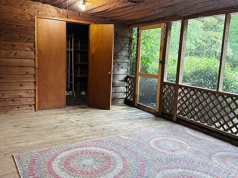 Back screened in porch