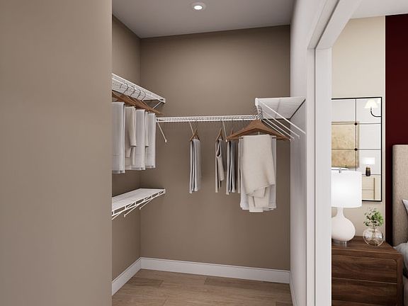 Spacious Owner s Walk-In Closet