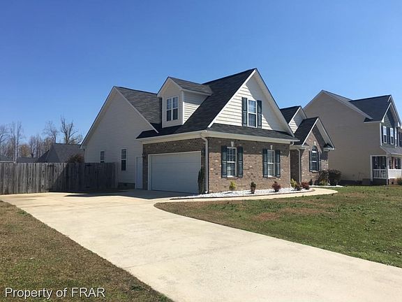 Side view of property