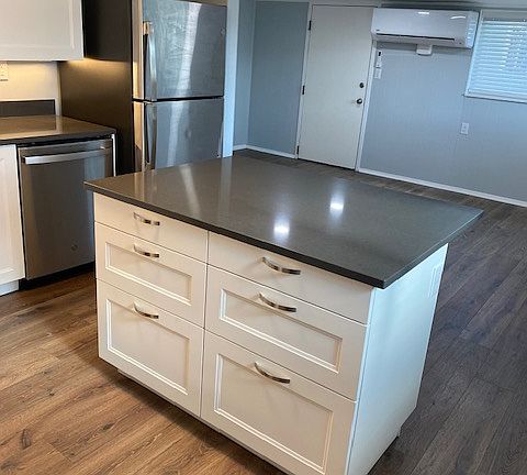 Kitchen Island with storage