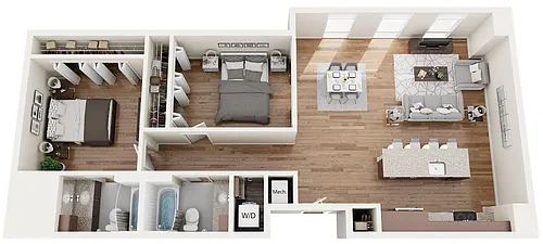 Floor plan Unit Type 11