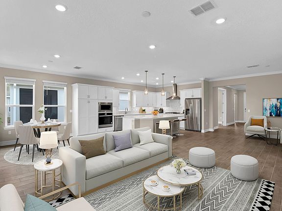 Virtually Staged Great Room