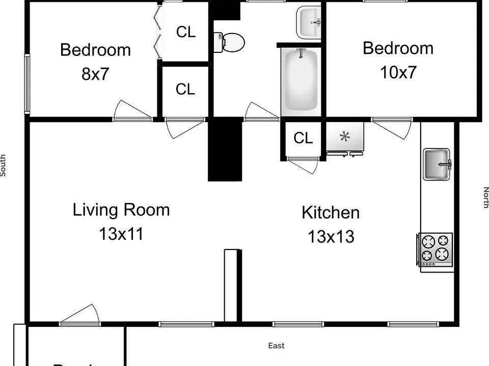 2B Deck - Floorplan