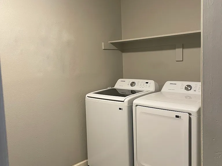 laundry room.