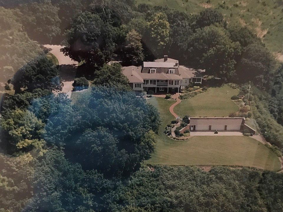Arial view of home.