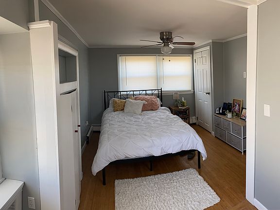 Bedroom shown furnished