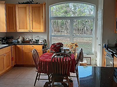 Large open kitchen