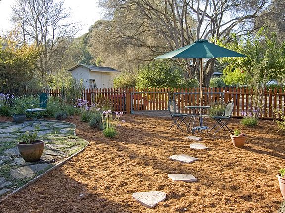 Outdoor sitting area