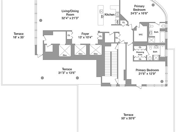 2nd image of 250 E 54th St Ph 1