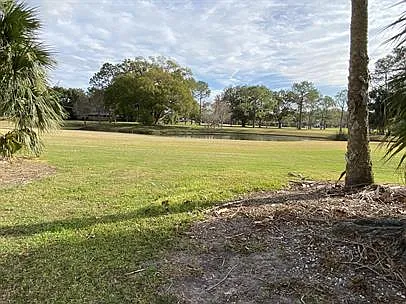 View of golf course from unit