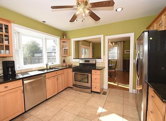 Kitchen with view to Dining Room