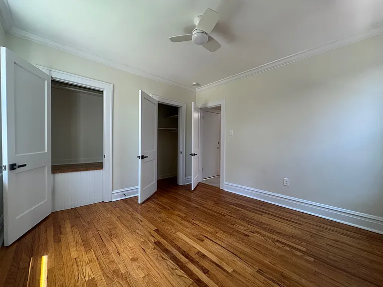 The Bedroom with two closets