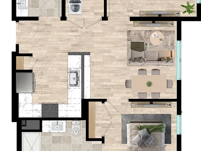 B1 - Two Bedroom B1 - Two Bedroom