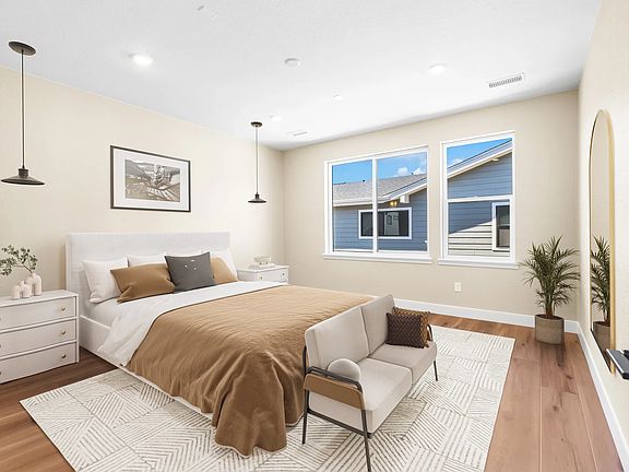 Homesite 325 Primary Bedroom - Virtually Staged