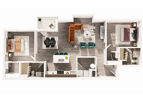 Floor plan P1