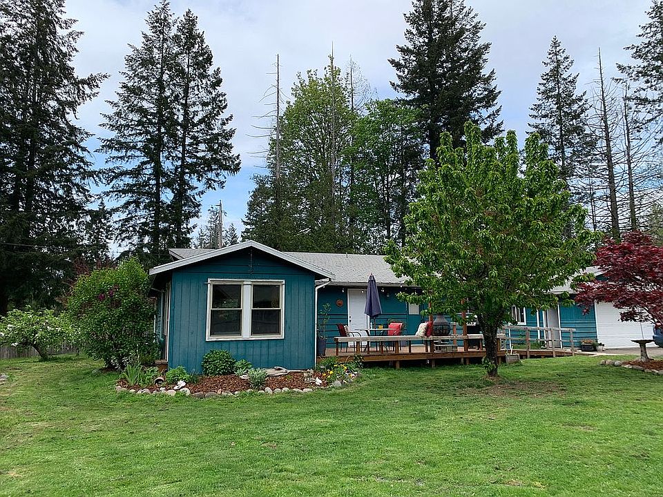 Home with detached garage